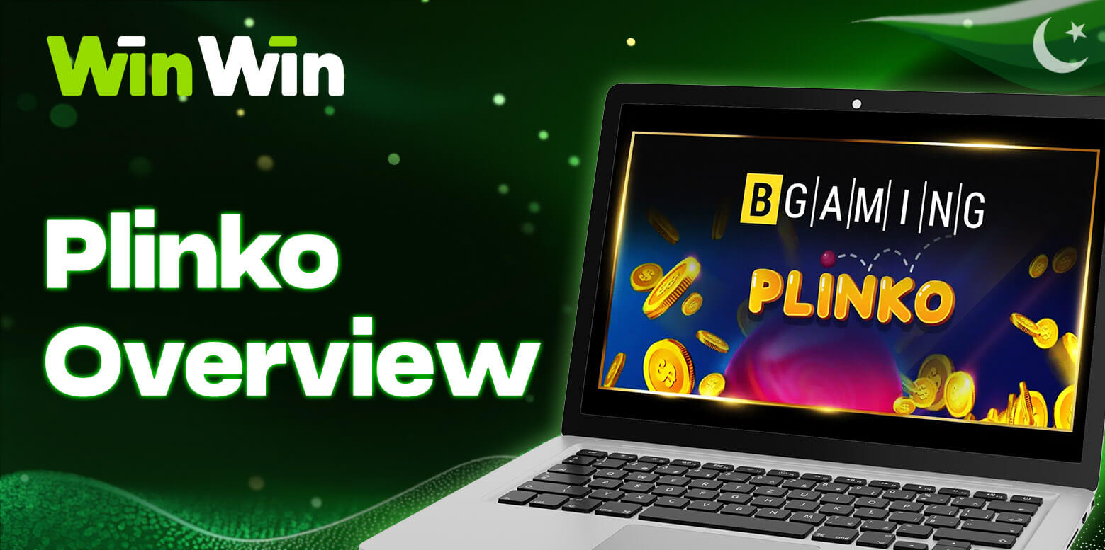 Overview of Plinko gameplay on WinWin for Pakistan-based users